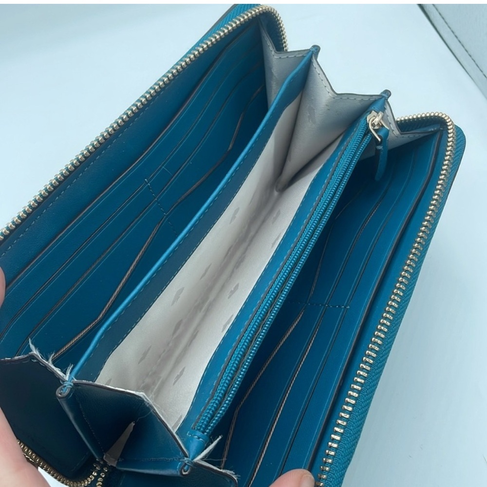 Kate Spade Blue Wallet - Picture 3 of 3